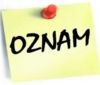 Oznam- firma LES.